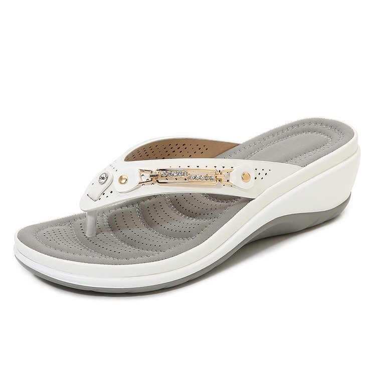 Women’s Soft Cushioned Arch Support Thong Sandals