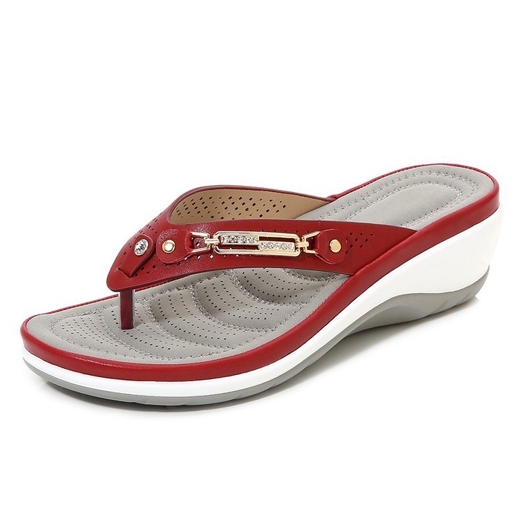 Women’s Soft Cushioned Arch Support Thong Sandals